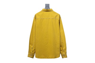 Dior & Stone lsland Dior Stone Island joint embroidered denim shirt jacket2 02