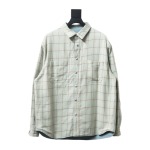 PK DIOR double-sided cotton denim shirt