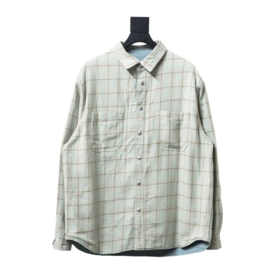 PK DIOR double-sided cotton denim shirt 01