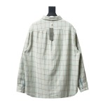 PK DIOR double-sided cotton denim shirt