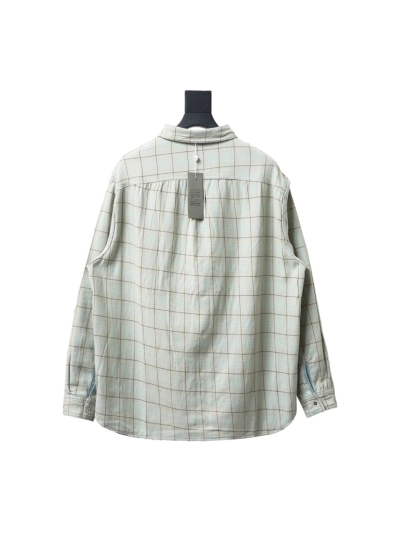 DIOR double-sided cotton denim shirt 02