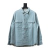 DIOR double-sided cotton denim shirt