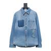 DIOR Dr men 24fall lily of the valley denim shirt