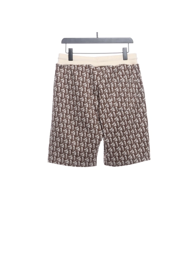 Dior full print LOGO jacquard Short Pants 1 02