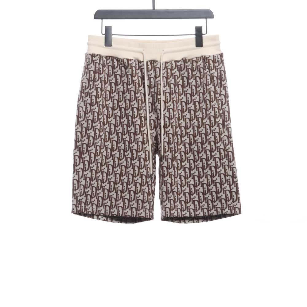Dior full print LOGO jacquard Short Pants 1
