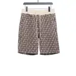 Dior full print LOGO jacquard Short Pants 1