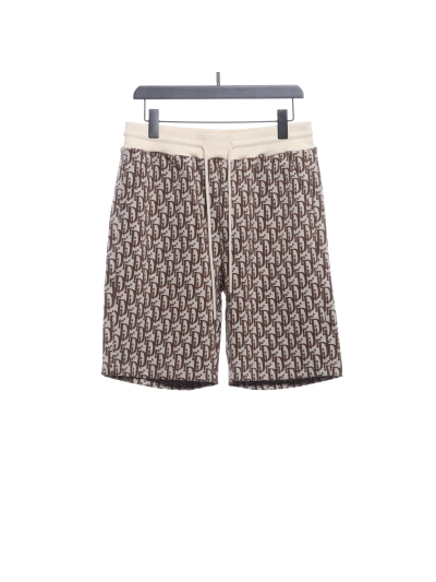 Dior full print LOGO jacquard Short Pants 1 01