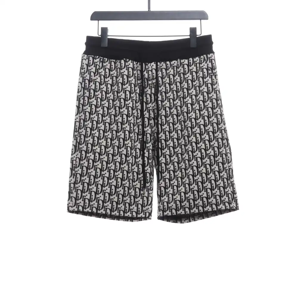 Dior full print LOGO jacquard Short Pants 2