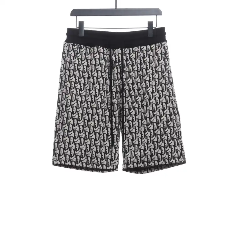Dior full print LOGO jacquard Short Pants 2