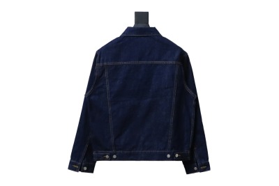 Dior monogram full print denim jacket 02
