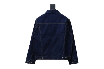 Dior monogram full print denim jacket 02