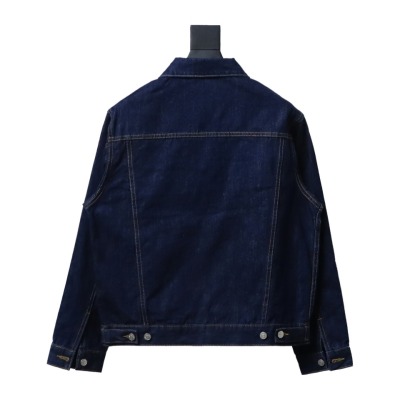  Dior monogram full print denim jacket 02