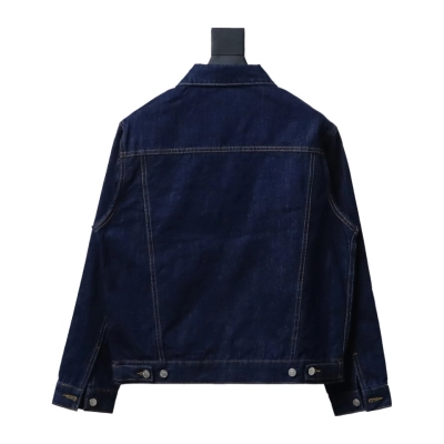 Dior monogram full print denim jacket 02