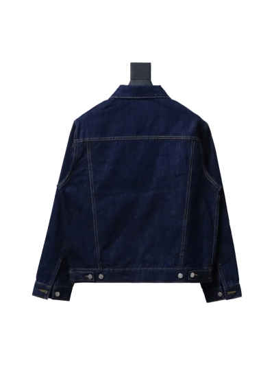 Dior monogram full print denim jacket 02