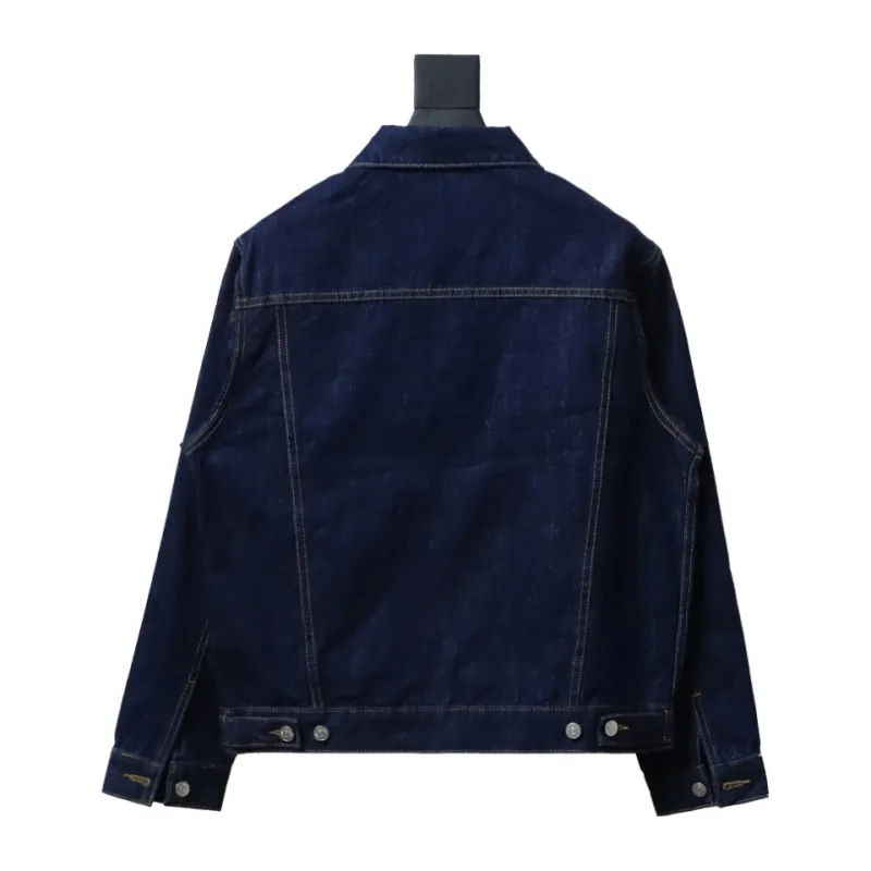  Dior monogram full print denim jacket
