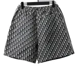 Dior old flower ribbon full pattern Short Pants