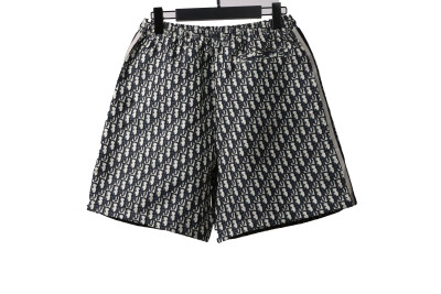 Dior old flower ribbon full pattern Short Pants 02