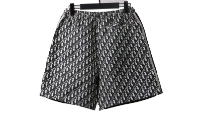 Dior old flower ribbon full pattern Short Pants 02