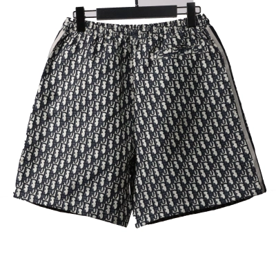 Dior old flower ribbon full pattern Short Pants 02
