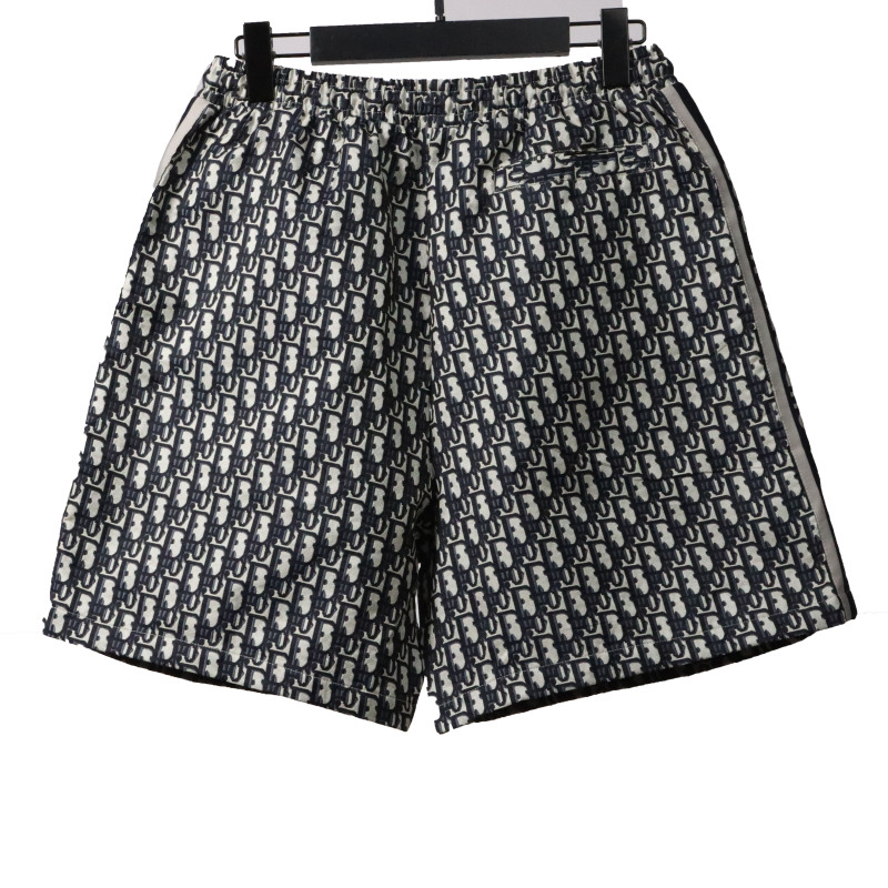 Dior old flower ribbon full pattern Short Pants