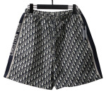  Dior old flower ribbon full pattern Short Pants