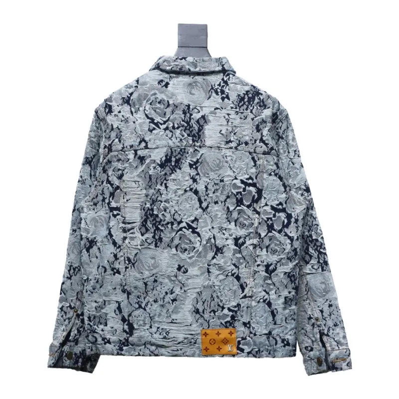 Louis Vuitton 22FW snowflake denim jacket