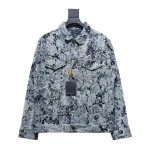 Louis Vuitton 22FW snowflake denim jacket