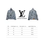 Louis Vuitton 22FW snowflake denim jacket