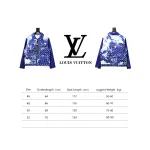  Louis Vuitton 22ss new scarf print mixed leather denim jacket