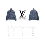  Louis Vuitton 23Fw full-print tie-dye shimmering monogram denim jacket