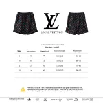  Louis Vuitton All Over Print Old Beach Short Pants