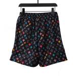  Louis Vuitton All Over Print Old Beach Short Pants