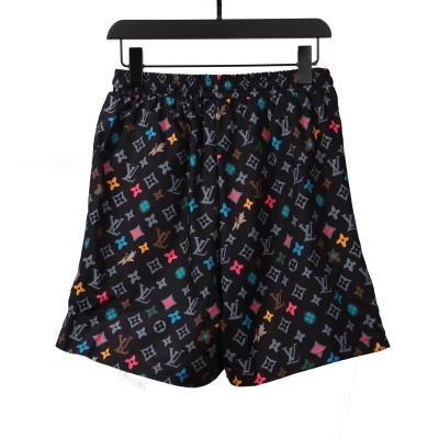 Louis Vuitton All Over Print Old Beach Short Pants 02