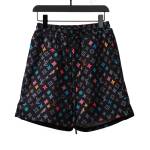  Louis Vuitton All Over Print Old Beach Short Pants