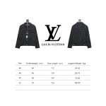 Louis Vuitton all-over simple jacquard logo denim jacket