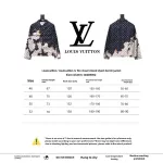 Louis Vuitton fire cloud mixed dye denim jacket