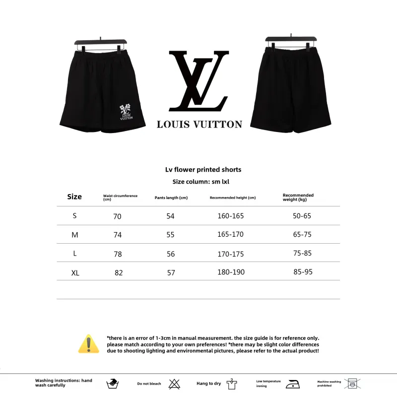 Louis Vuitton Flower Print Short Pants