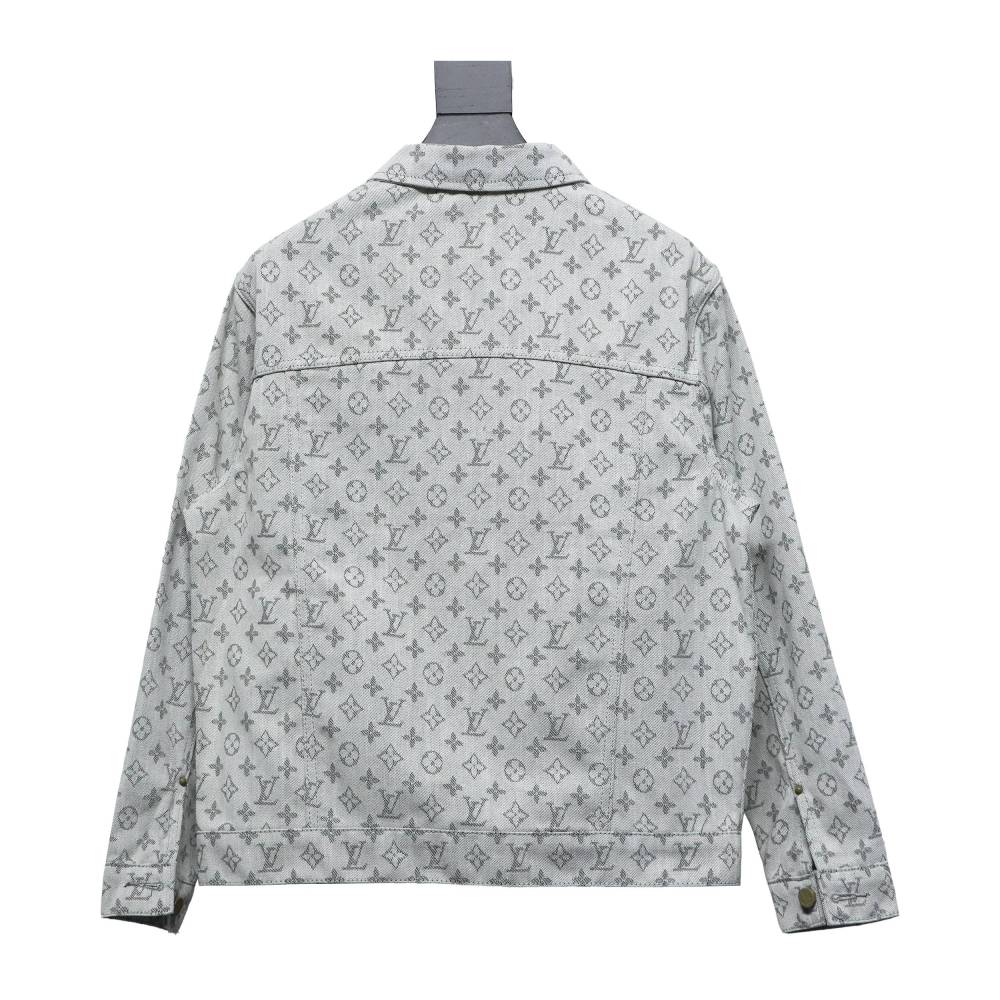 Louis Vuitton full-print jacquard denim jacket