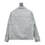 Louis Vuitton full-print jacquard denim jacket