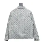 Louis Vuitton full-print jacquard denim jacket