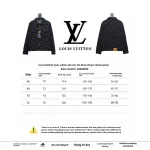 Louis Vuitton full print three flower denim jacket1