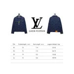 Louis Vuitton full-print three-flower denim jacket 2