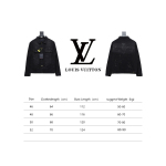 Louis Vuitton full star hot diamond embroidery denim jacket1