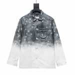  Louis Vuitton gradient starry gray denim jacket 2