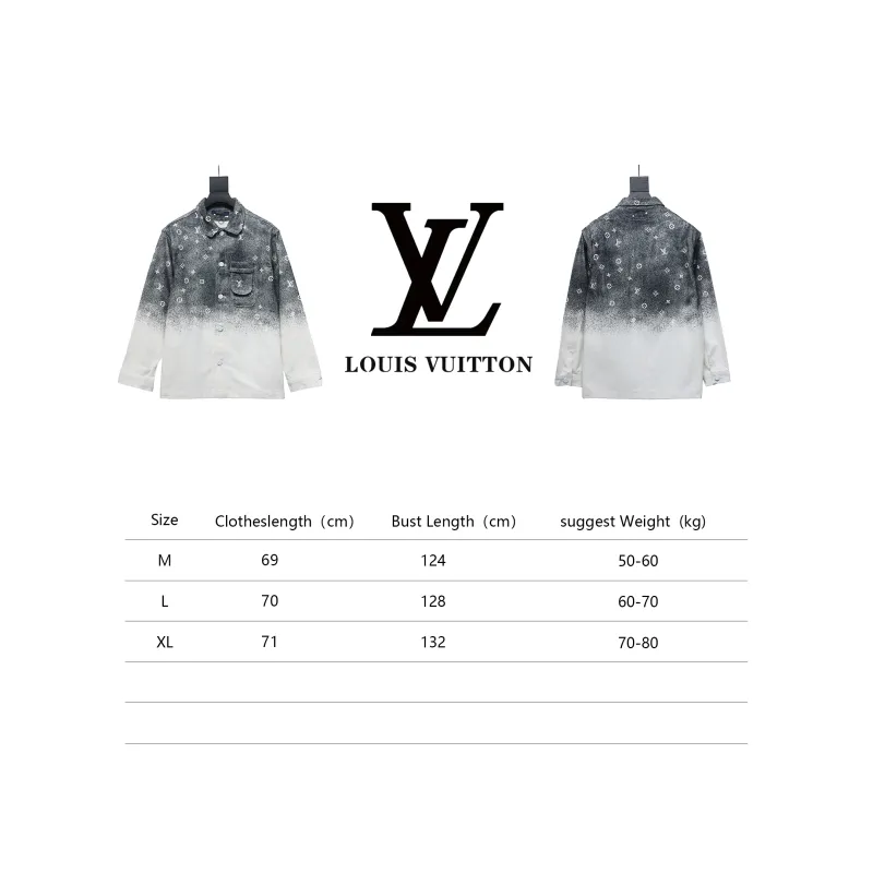 Louis Vuitton gradient starry gray denim jacket 2