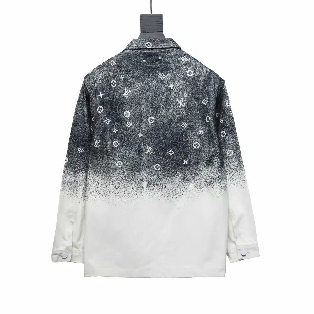 Louis Vuitton gradient starry gray denim jacket 2