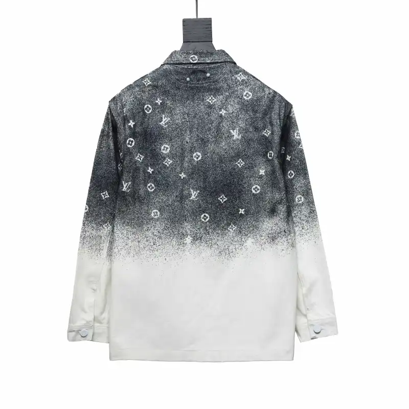 Louis Vuitton gradient starry gray denim jacket 2