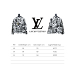 Louis Vuitton ink camouflage monogram full-print denim jacket