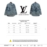 Louis Vuitton ink monogram denim jacket