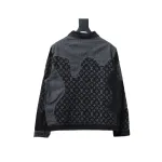 Louis Vuitton joint NIGO patchwork contrast denim jacket